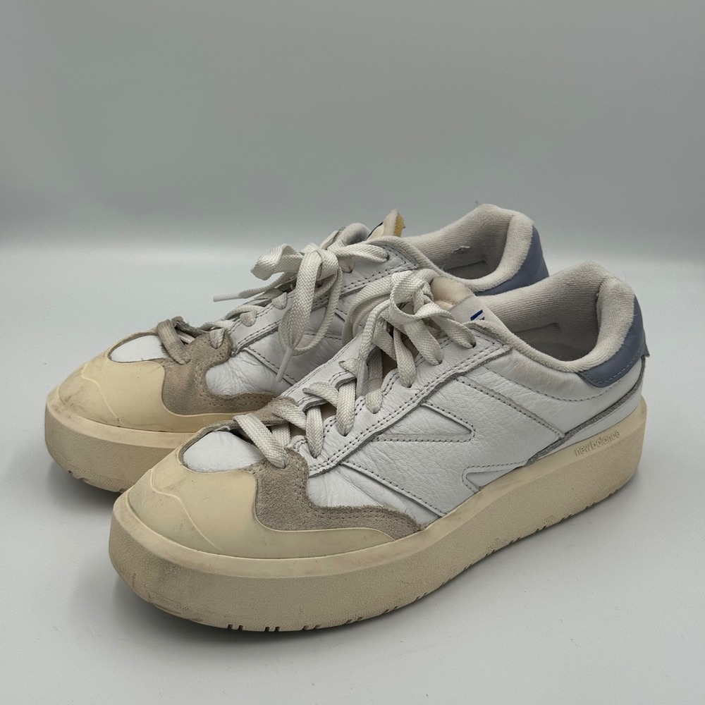 New Balance White Platform Sneakers Size 8 NO BOX